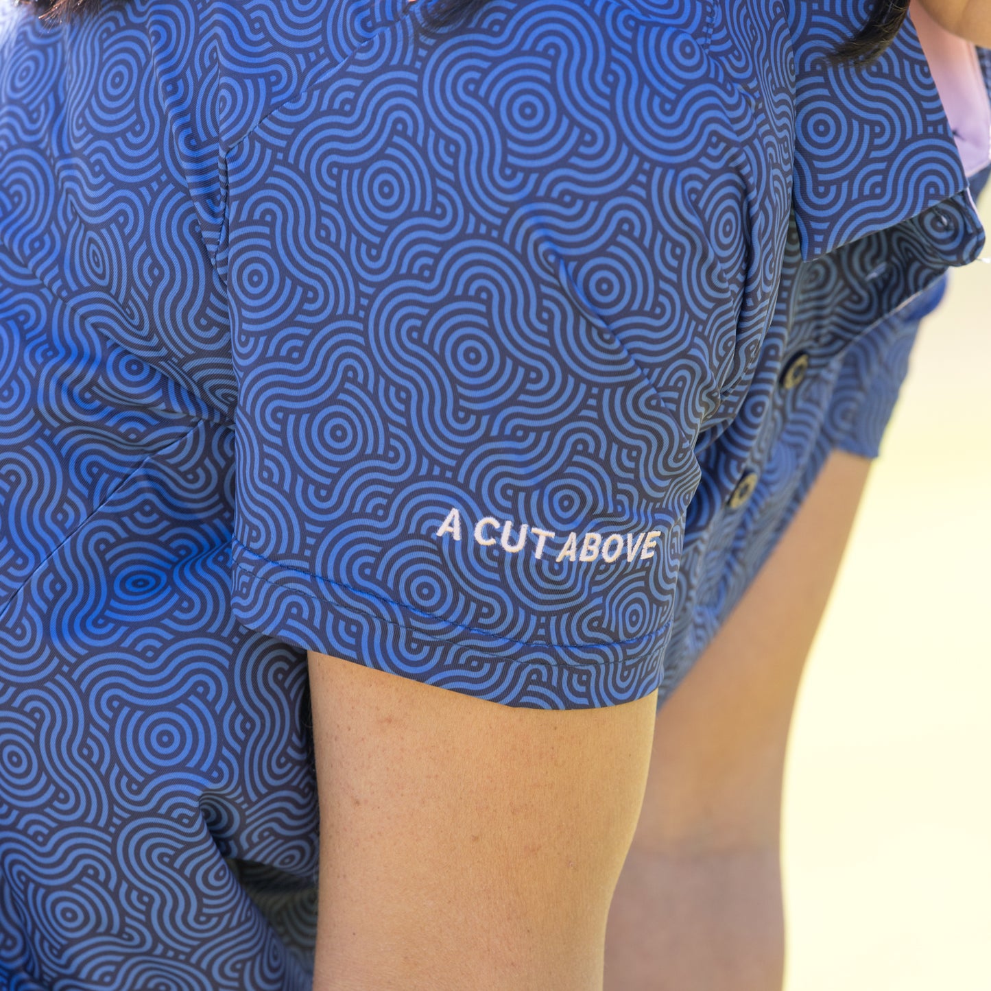 WOMEN'S RIPPLE EFFECT POLO