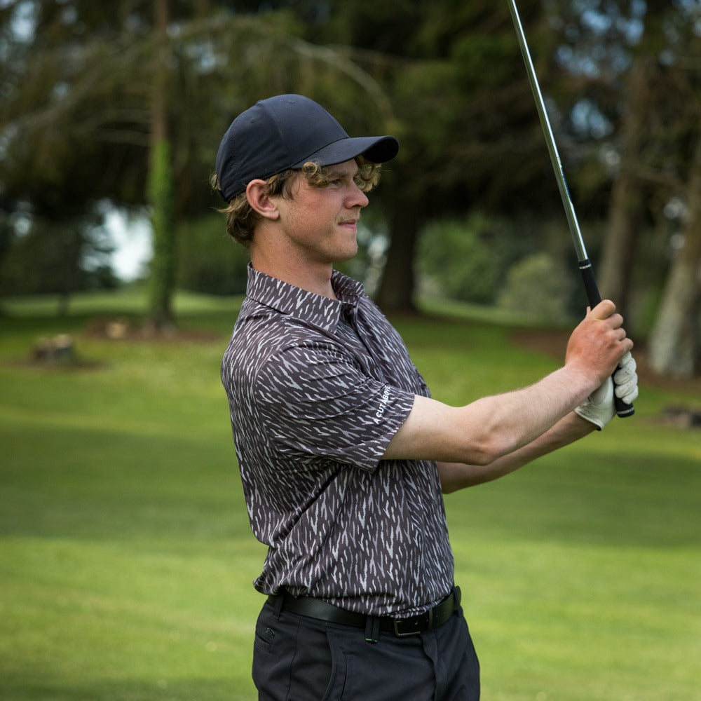 MEN'S STRIPED IT POLO