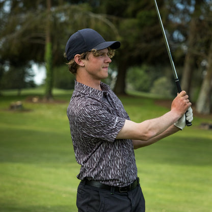 MEN'S STRIPED IT POLO